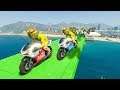 SOMOS DEMASIADAS MOTOS!! - CARRERA GTA V ONLINE - GTA 5 ONLINE