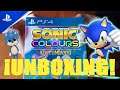 UNBOXING SONIC COLOURS ULTIMATE PS4😱 | PLAYSTATION SONIC COLORS UNBOXING -BABY SONIC UNBOXING🎮