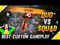 2 VS 4 CUSTOM GAMEPLAY | HOW TO CLACH 2 VS 4 | 2 VS 4 CUSTOM GAME | 2 VS 4 CUSTOM MATCH | FREE FIRE