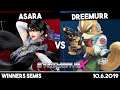 Asara (Bayonetta) vs Dreemurr (Fox) | Winners Semis | Synthwave X #4