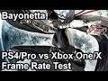 Bayonetta PS4/Pro vs Xbox One/X Frame Rate Comparison