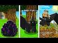 HOW TO TRAIN YOUR DRAGON in MINECRAFT! (Night Fury)