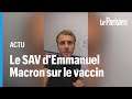 Macron assure le SAV du vaccin sur les réseaux sociaux
