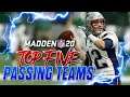 Madden 20 GAMEPLAY! | Top 5 Passing Teams