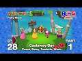 Mario Party 6 SS1 Party EP 28 - Castaway Bay - Peach, Daisy, Toadette, Wario (P1)