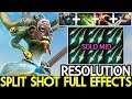 RESOLUTION [Medusa] Imba Split Shot Full Effects Solo Mid Gameplay 7.22 Dota 2