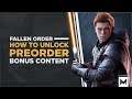 Star Wars Jedi Fallen Order: How To Unlock The Pre-Order Bonus & Deluxe Edition Content In-Game
