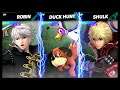 Super Smash Bros Ultimate Amiibo Fights – 11pm Finals Robin vs Duck Hunt vs Shulk