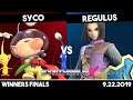 Syco (Olimar/Wolf/Mario) vs Regulus (Hero) | Winners Finals | Synthwave X Three