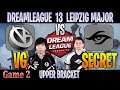 VG vs Secret | Game 2 Bo3 | Upper Bracket Finals DreamLeague 13 The Leipzig Major | DOTA 2 LIVE