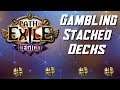 [3.7] Gambling 200 Stacked Decks - End of League Blues - Path of Exile Legion