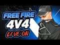 4V4 AO VIVO NO FREE FIRE  AGORA NA LIVE |SALINHA|DEIXA O LIKE|LIVE ON