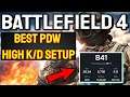 Battlefield 4 BEST guns for PDW Class in 2021 (Battlefield 4 2021) | (HIGH K/D SETUP!)