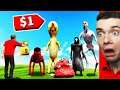 Buying EVERY SCP For 1$ In GTA 5 (Scary)