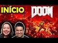 DOOM - Início (gameplay ao vivo em português pt-BR) | 09/03/2020