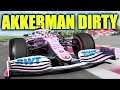 F1 2021 BRAKING POINT : AKKERMAN is DIRTY + Making PROGRESS!