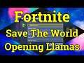 Fortnite Save The World #27 - Opening Llamas