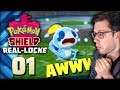 GO TEAM SOBBLE! - Part 1 - Pokémon Sword and Shield Nuzlocke Challenge (Real-Locke)