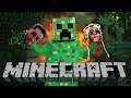 MINECRAFT Ep 4 | CREEPERS EVERYWHERE! | COLLAB W/ ImChucky GAMEPLAY