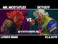 Mr. Mostafles (Akuma) vs SkyGuy (Zeku) | SFV Losers Semis | Synthwave X #4