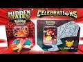 Opening Pokemon Hidden Fates & Celebrations Charizard Tins!