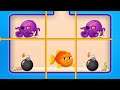 Save the Fish - Gameplay | Pull the Pin game | Walkthrough all levels | Puzzle games, fish game