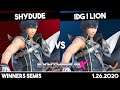 ShyDude (Chrom/Palutena) vs IDG | Lion (Chrom) | Winners Semis | Synthwave X #18