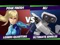 Smash Ultimate Tournament - Pink Fresh (ZSS) Vs. Mj (ROB) S@X 321 SSBU Losers Quarters