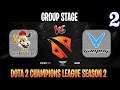 Chicken Fighters vs V-Gaming Game 2 | Bo3 | Group Stage Dota 2 Champions League 2021 Season 2