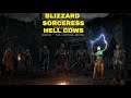 Diablo 2 Resurrected - (Hell Farming COWS)  Blizzard sorceress starting MF gear.