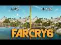 Far Cry 6 Low vs. Ultra Graphics Comparison (Side By Side)