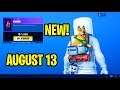 *NEW* GUNNNER 'PET' IN ITEM SHOP! August 13 NEW BACK BLING! - Daily Fortnite Update