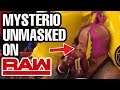 REY MYSTERIO UNMASKED BY ANDRADE ON WWE RAW 7/29/19 - WWE News