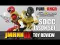 SDCC Armored Red Ranger and Zeo Gold Ranger (Power Rangers ) - Toy Review and Comparison