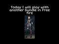 Today I will play with another bundle in Free Fire