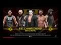 WWE 2K19 Sting VS Aleister,Gargano,Ricochet,Ali 5-Man Battle Royal Match NXT Title