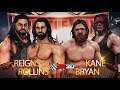 WWE 2K20 Roman Reigns & Seth Rollins vs Daniel Bryan & Kane Match!