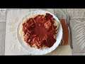 Bardzo proste Spaghetti Napoli [pomidorzanka na twardo] / very simple Spaghetti Napoli recipe XD