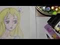 Chellenge CheapColoredPencils For 1 Dolar Drawing Marina from Ningyo Hime1975 EasytodrawforBeginners