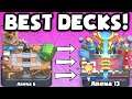 Clash Royale BEST ARENA 6 - ARENA 13 DECKS | BEST UNDEFEATED DECK ATTACK STRATEGY TIPS F2P PLAYERS