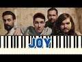 Bastille - Joy (Piano Tutorial Synthesia)