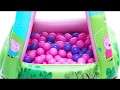 Peppa Pig Play Land Playset with 20 Balls, Fun ball toss roof