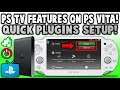 PS TV Features Working On PS Vita! (Quick Plugins)