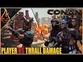 Who Hits Harder You Or Thralls Conan Exiles Damage Test