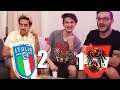3 Giovani uomini godono tantissimo | Melagoodo REACT - Italia vs Austra 2-1