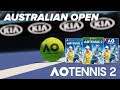 AO TENNIS 2 — Noobando no AUSTRALIAN OPEN (Gameplay em PT-BR) 🎮