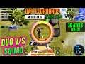 BGMI | Amazing Duo v/s Squad Match Win With 16 Kills