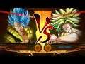 Dragon Ball Fighterz gogeta (SSGSS) Vs (BROLY) Very hard gameplay