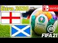 England Vs. Scotland (EURO 2020) Fifa 21 - Nintendo Switch
