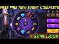 FREE FIRE NEW EVENT - FREE FIRE NEW MERCILESS NECROMANCER BUNDLE 1 SPIN TRICK | FF NEW BUNDLE